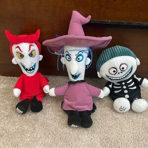 Build-A-Bear Lock, Shock and Barrel Plushies